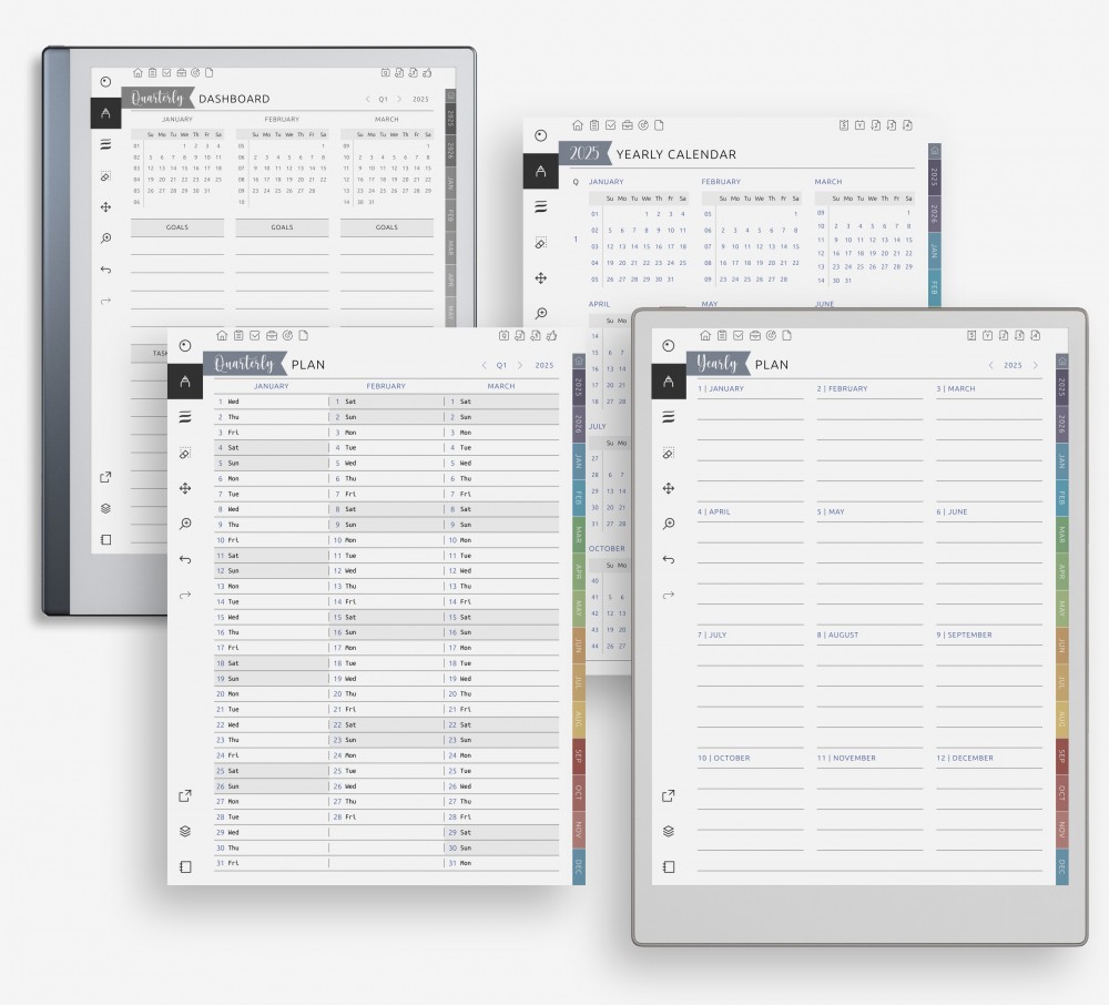 Launch & Campaign Planner  Template for reMarkable