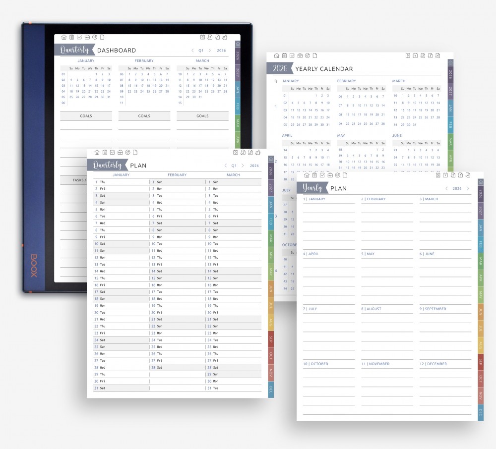 Launch & Campaign Planner Template for Boox Note