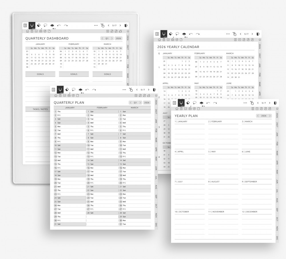 Launch & Campaign Planning Template for Supernote