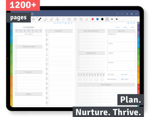 iPad / Android Mom's Planner