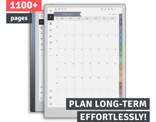 reMarkable Monthly Calendar (5 years)